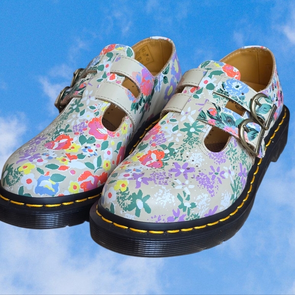 Dr. Martens Shoes - NEW Dr. Martens Floral Mary Janes Docs